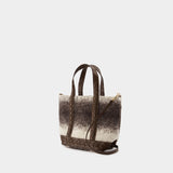 Shopper Cabas S - Vanessa Bruno - Laine - Marron