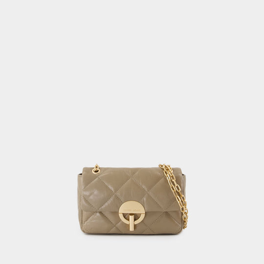 Sac À Bandoulière Moon Moyen - Vanessa Bruno - Cuir - Marron