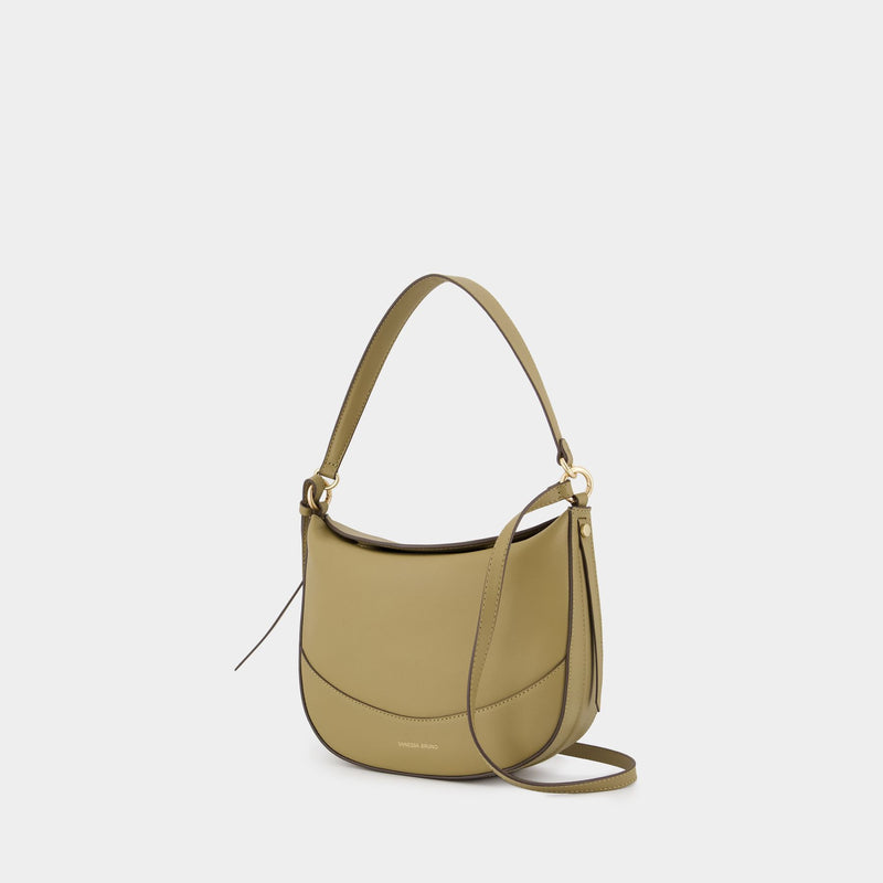 Sac À Main Daily Bag Mm - Vanessa Bruno - Cuir - Vert