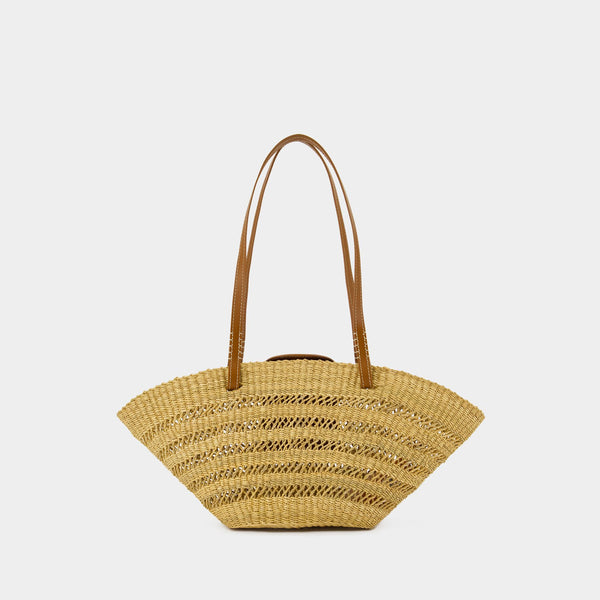 Sac Porté Épaule Panier Pm - Vanessa Bruno - Cuir - Marron
