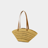 Sac Porté Épaule Panier Pm - Vanessa Bruno - Cuir - Marron