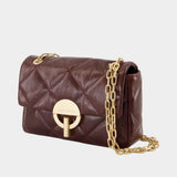 Sac À Bandoulière Moon Moyen - Vanessa Bruno - Cuir - Marron