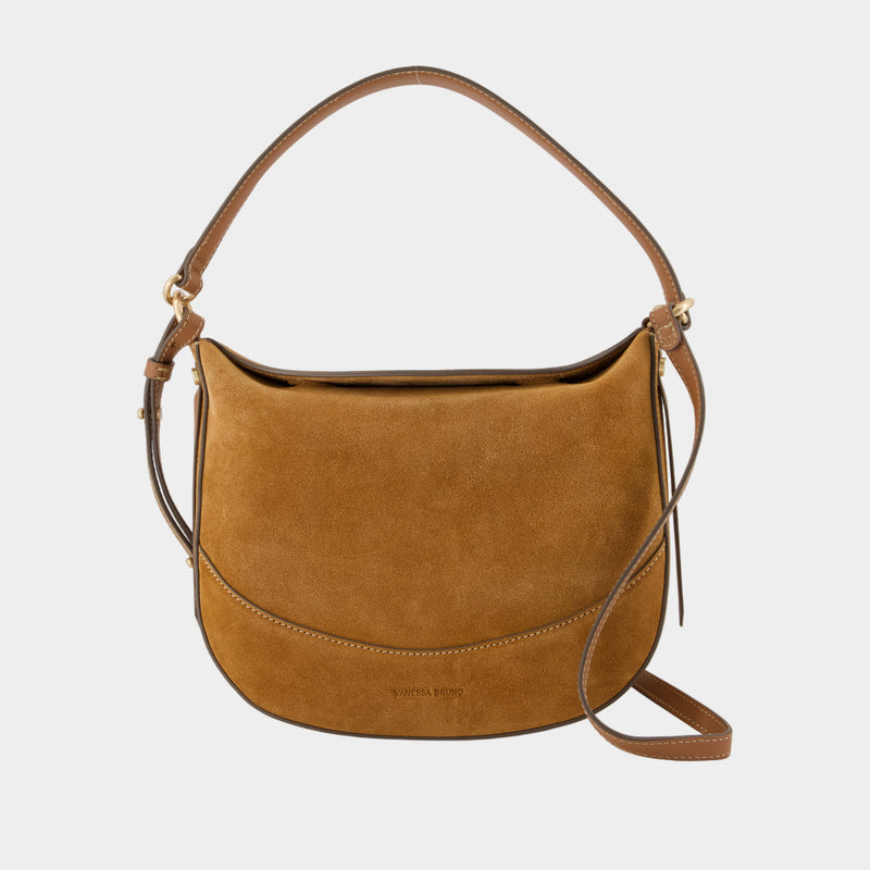 Sac Porté Épaule Daily Mm - Vanessa Bruno - Cuir - Marron