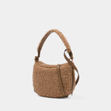 Sac Porté Épaule Mini Daily - Vanessa Bruno - Synthétique - Marron