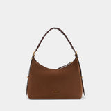 Sac Porté Épaule Jess Pm Zip - Vanessa Bruno - Cuir - Marron