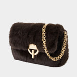 Sac Porté Épaule Moon Moyen - Vanessa Bruno - Synthétique - Marron