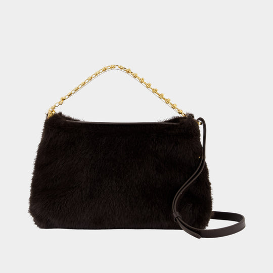 Sac Porté Épaule Daily Chain Gm - Vanessa Bruno - Synthétique - Marron