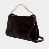 Sac Porté Épaule Daily Chain Gm - Vanessa Bruno - Synthétique - Marron