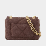 Sac Porté Épaule Nano Moon - Vanessa Bruno - Lin - Marron