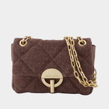 Sac Porté Épaule Nano Moon - Vanessa Bruno - Lin - Marron