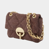 Sac Porté Épaule Nano Moon - Vanessa Bruno - Lin - Marron