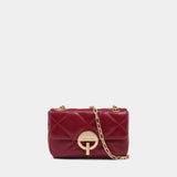 Sac Porté Épaule Nano Moon - Vanessa Bruno - Cuir - Rouge
