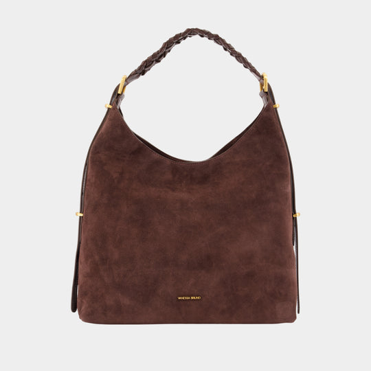 Sac Porté Épaule Jess - Vanessa Bruno - Cuir - Marron