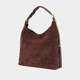 Sac Porté Épaule Jess - Vanessa Bruno - Cuir - Marron