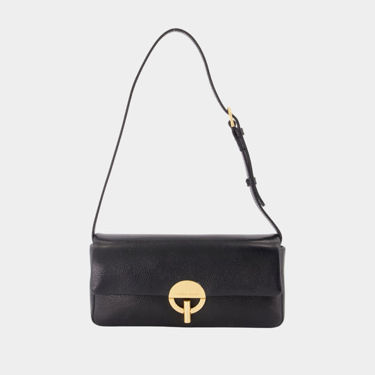 Sac À Bandoulière Moon - Vanessa Bruno - Cuir - Noir
