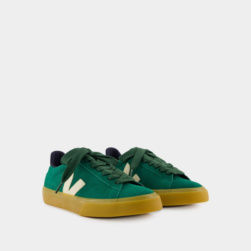 Sneakers Campo Bold - Veja - Cuir - Vert