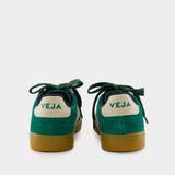 Sneakers Campo Bold - Veja - Cuir - Vert