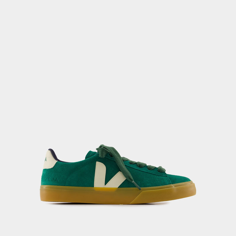 Sneakers Campo Bold - Veja - Cuir - Vert