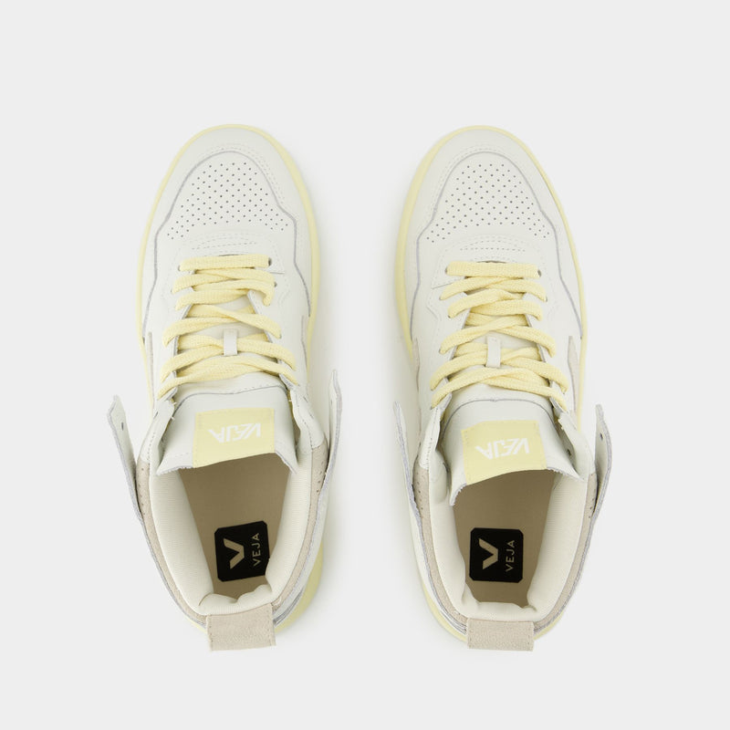 Sneakers V-95 - Veja - Cuir - Blanc