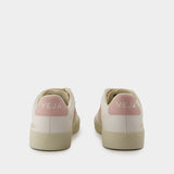 Sneakers Recife Logo - Veja - Cuir - Extra Blanc