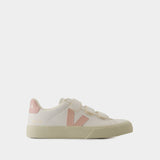 Sneakers Recife Logo - Veja - Cuir - Extra Blanc