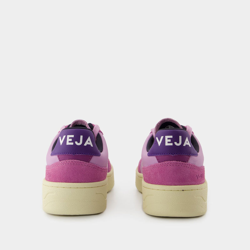 Sneakers V-90 - Veja - Cuir - Rose