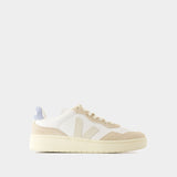 Sneakers V-90 - Veja - Cuir - Extra Blanc