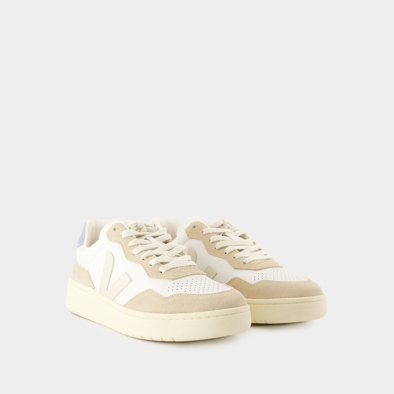 Sneakers V-90 - Veja - Cuir - Blanc