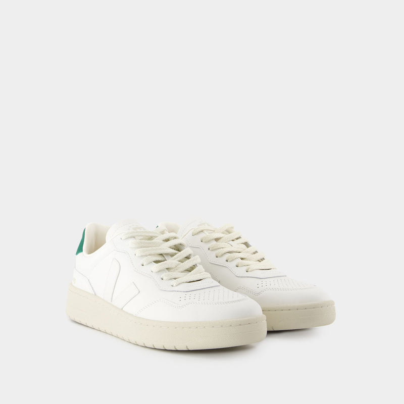 Sneakers V-90 - Veja - Cuir - Blanc