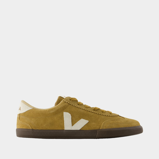 Sneakers Volley - Veja - Cuir - Kaki