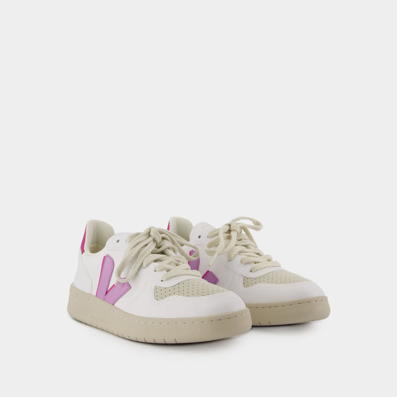 Sneakers V-10 W - Veja - Coton - Blanc