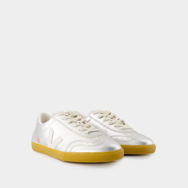 Sneakers Volley - Veja x NK - Cuir - Argenté