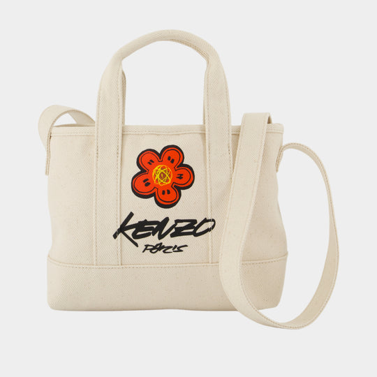 Cabas Small - Kenzo - Coton - Blanc