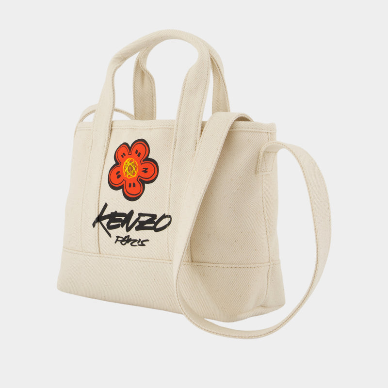 Cabas Small - Kenzo - Coton - Blanc