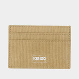 Porte-Carte - Kenzo - Cuir - Beige