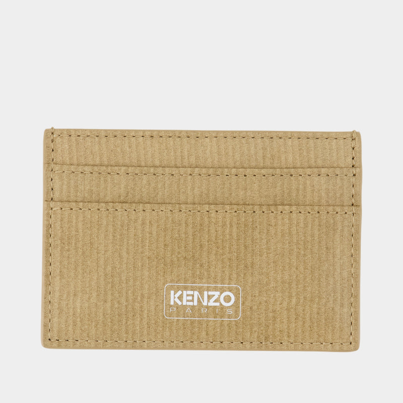 Porte-Carte - Kenzo - Cuir - Beige