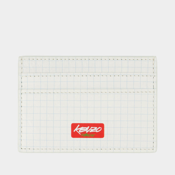 Porte-Carte - Kenzo - Cuir - Blanc