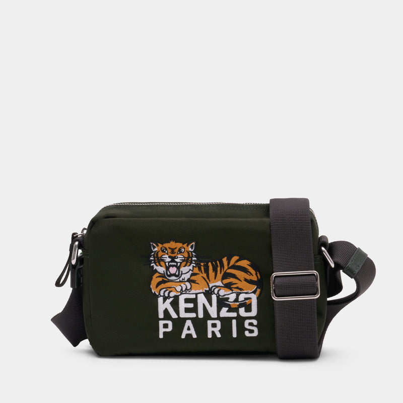 Sac À Bandoulière - Kenzo - Synthétique - Kaki