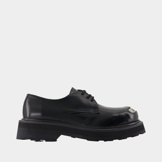 New Kenzo Smile Derbies - Kenzo - Cuir - Noir