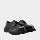 New Kenzo Smile Derbies - Kenzo - Cuir - Noir
