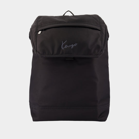 Sac À Dos - Kenzo - Nylon - Noir