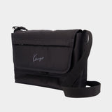 Sac À Bandoulière Messenger - Kenzo - Nylon - Noir