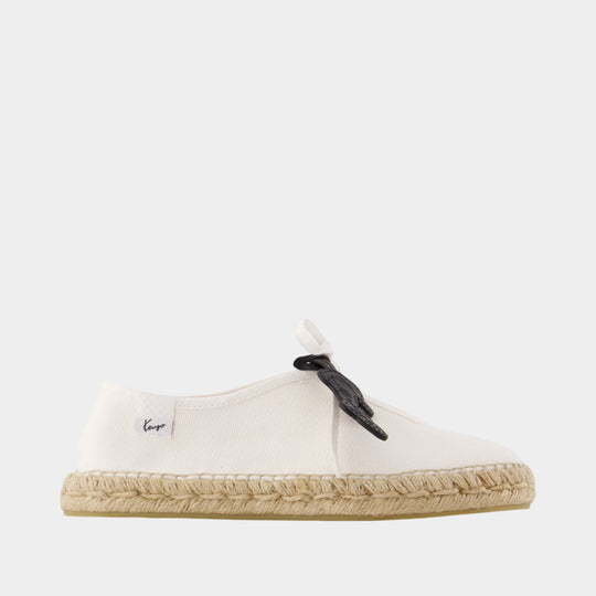 Espadrilles - Kenzo - Coton - Blanc