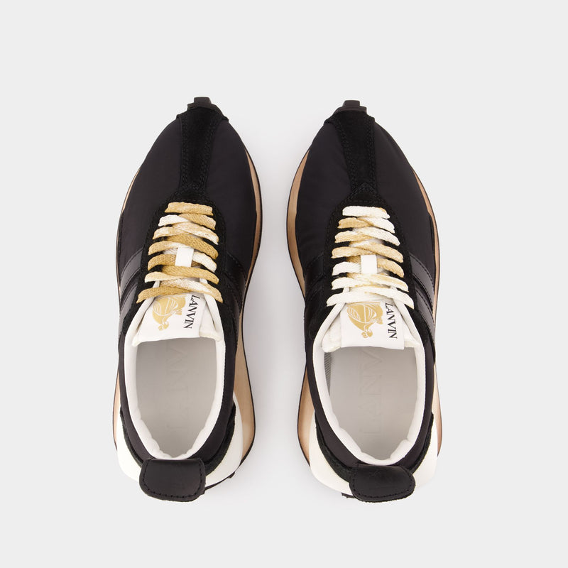 Sneakers Running - Lanvin - Synthétique - Noir