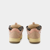 Sneakers Curb - Lanvin - Cuir - Rose