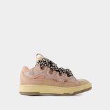 Sneakers Curb - Lanvin - Cuir - Rose