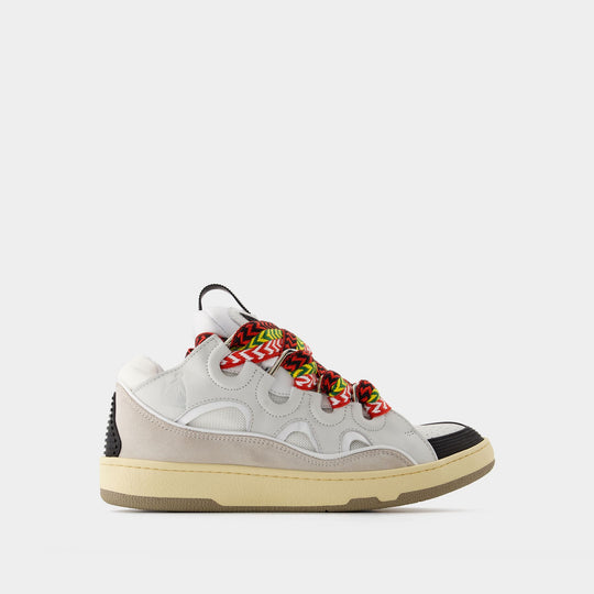 Sneakers Curb - Lanvin - Cuir - Blanc