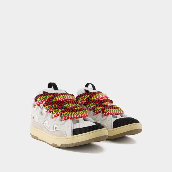 Sneakers Curb - Lanvin - Cuir - Blanc