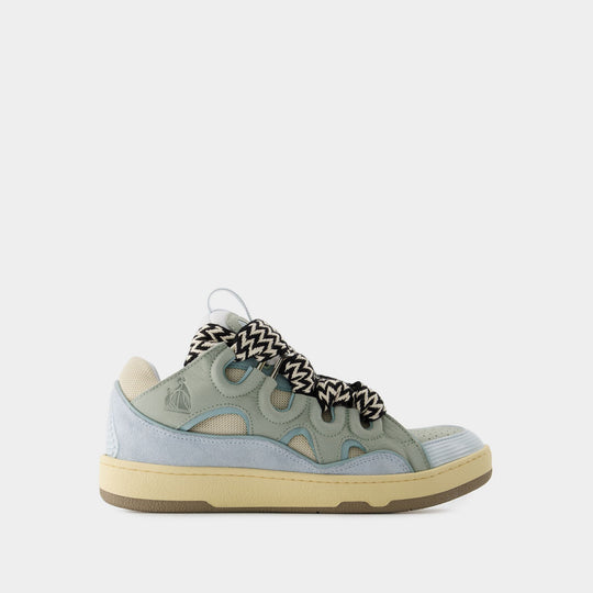 Sneakers Curb - Lanvin - Cuir - Bleu