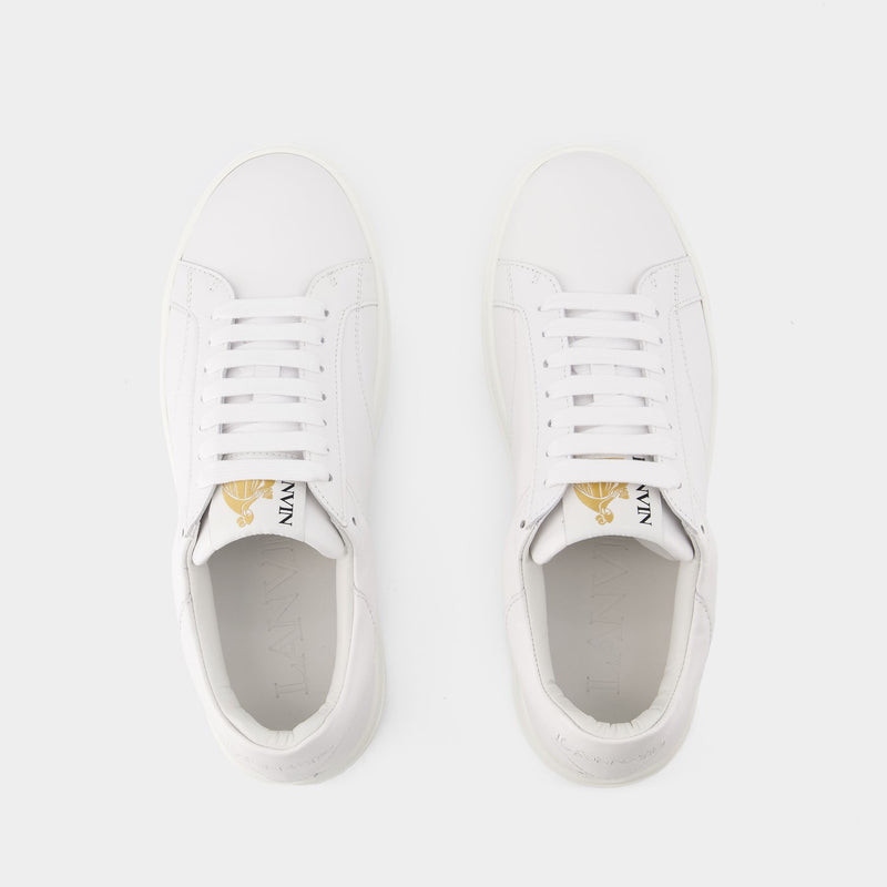 Sneakers Ddb0 - Lanvin - Cuir - Blanc